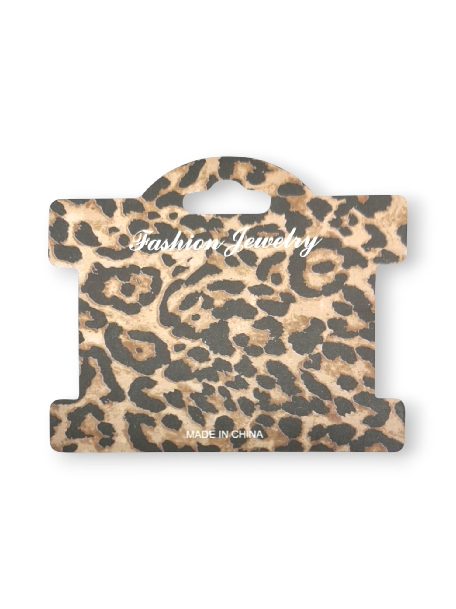 Jewellery Display Tags - Bracelets, Lepard Print, ±8×10 cm ±200-Piece