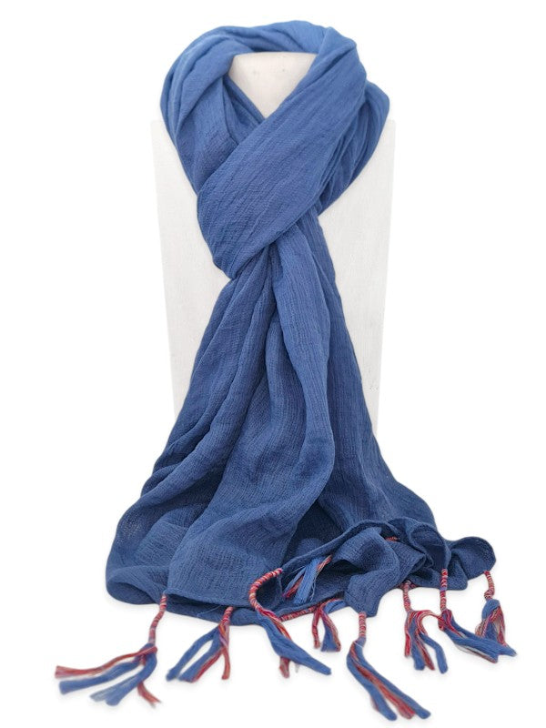 Scarf - Blue, ±186×79 cm