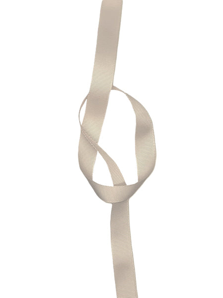 Petersham Ribbon - 25 mm Tan