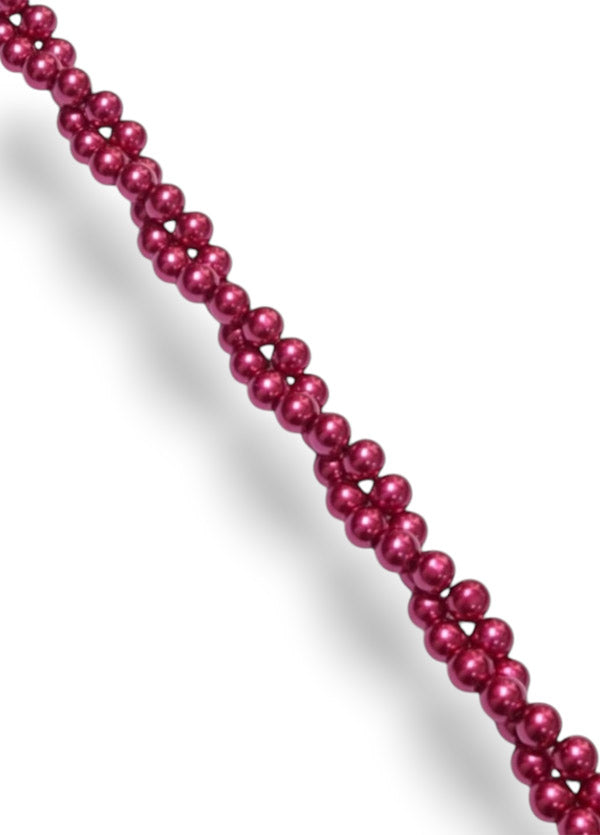 Glass Pearl Beads - 8 mm ±105-Piece