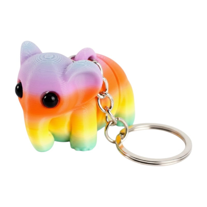 KEY CHARM Elephant - Pink