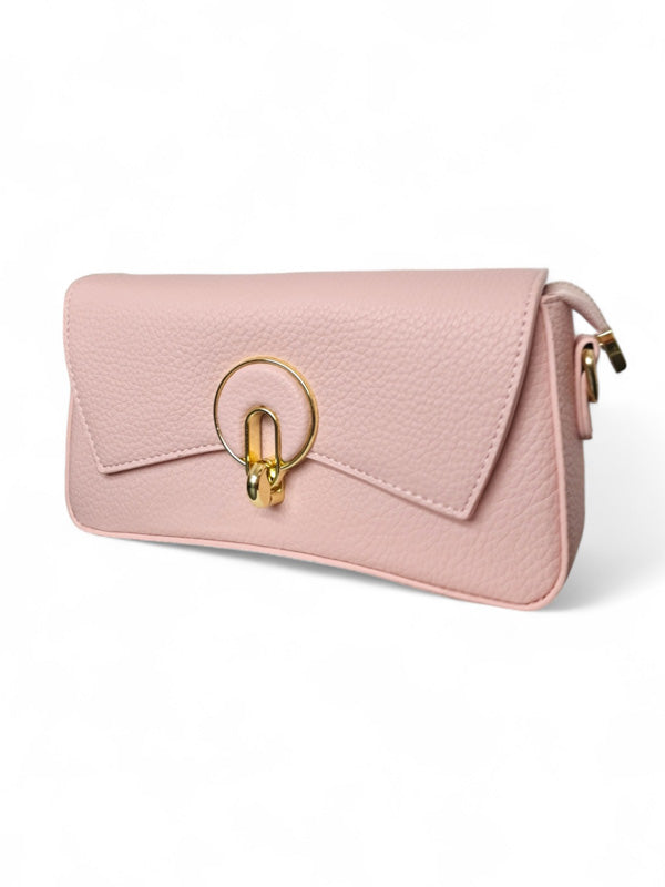 Ladies Bag - Pink, Straps Included, ±13×24 cm