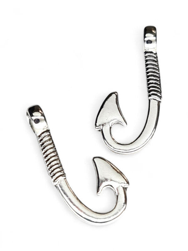 Metal Charm - Anchor ±30×14 mm ±30-Piece (image On 2 Sides)