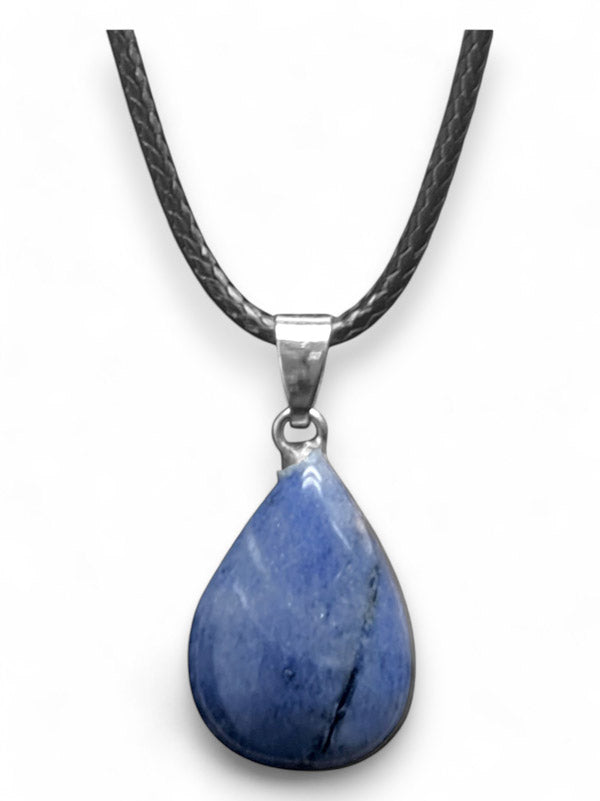 Earth Stone Beads - Teardrop, Sodalite