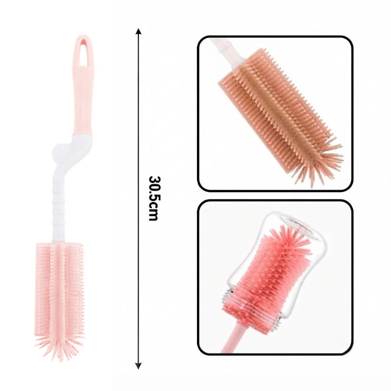 Silicone BOTTLE BRUSH - 31 cm - Pink