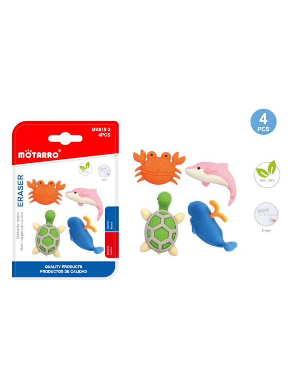 Motarro Eraser - 4-Piece