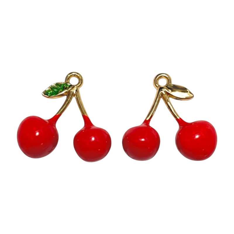METAL CHARM - Cherry