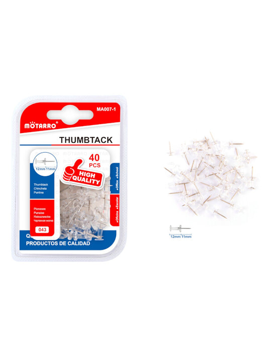 Motarro Thumbtack - 40-Piece
