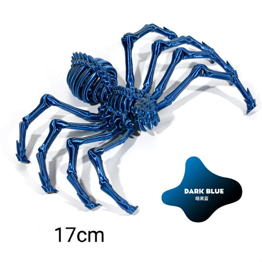 3D Fidget Spider BLUE 17 CM