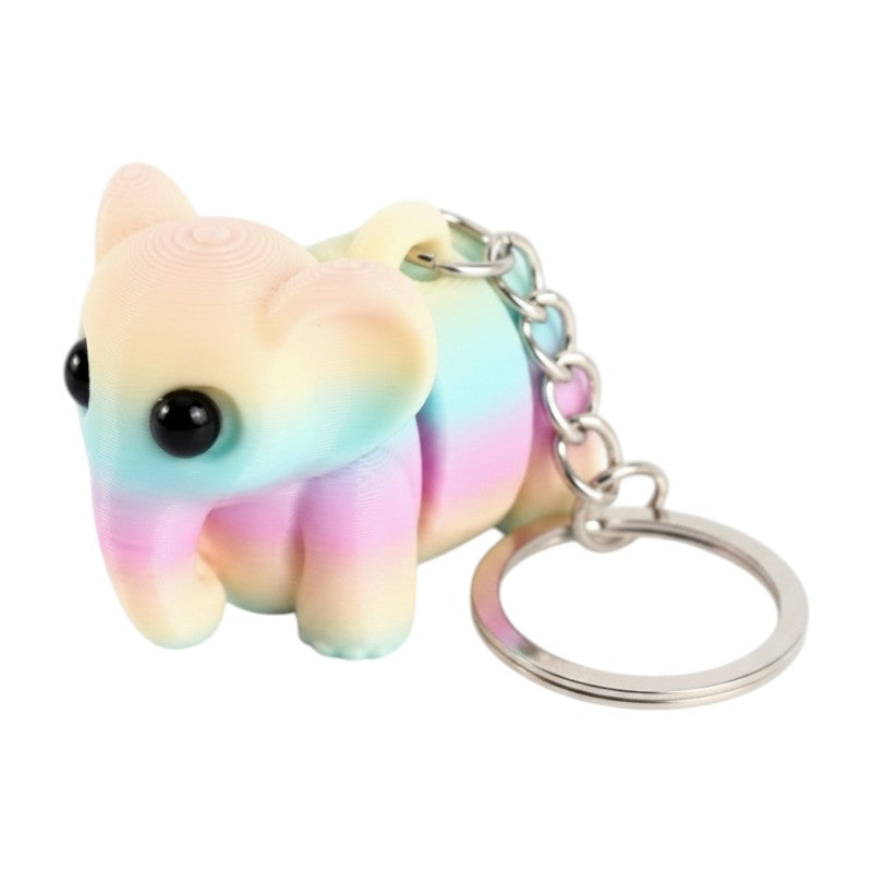 KEY CHARM Elephant - Pink