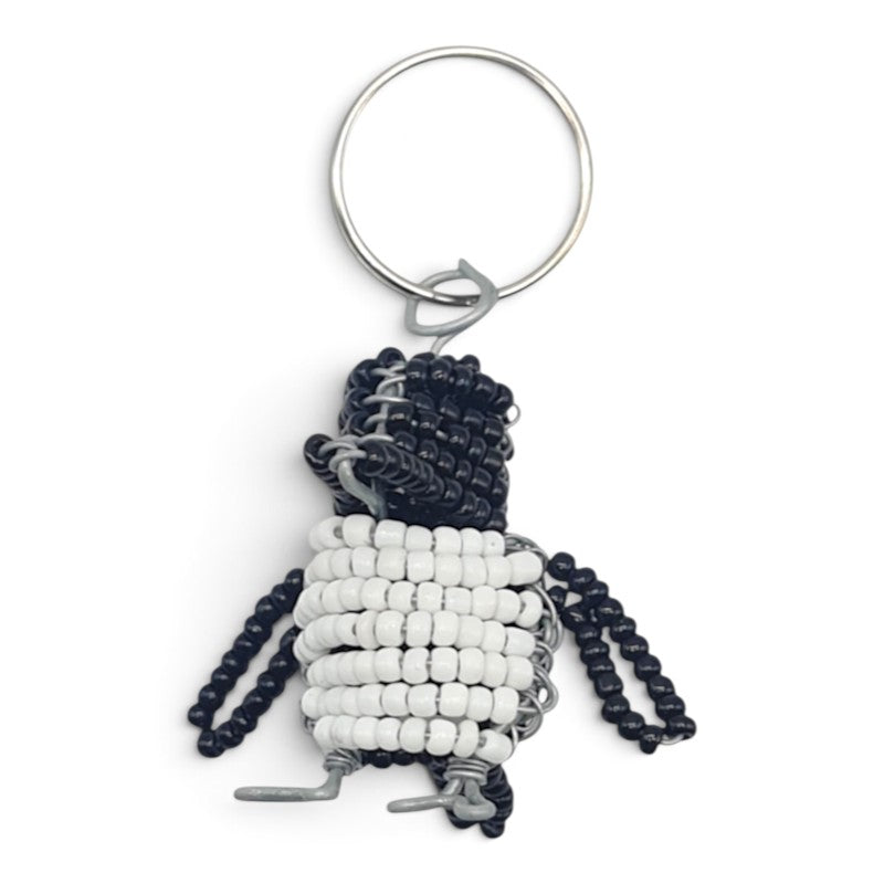 Keyring - SEED BEAD - Penguin
