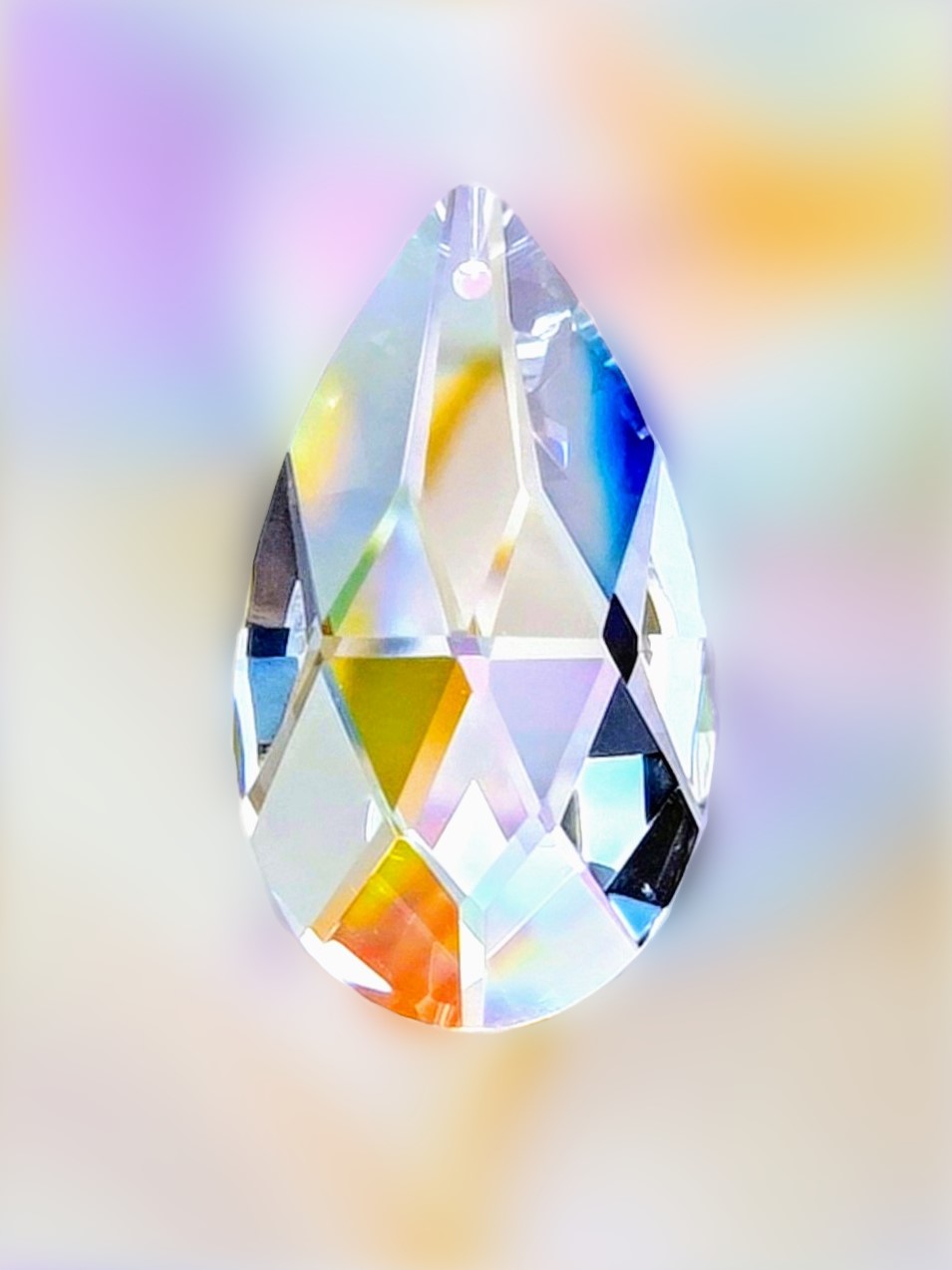 Chandelier Glass Crystal Clear ±50×29 mm