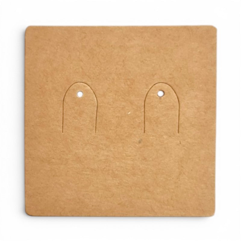 Earring CARDS 5*5 Cm + - 100-Piece