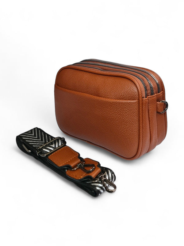 Ladies Bag - Brown ±15×22×6 cm