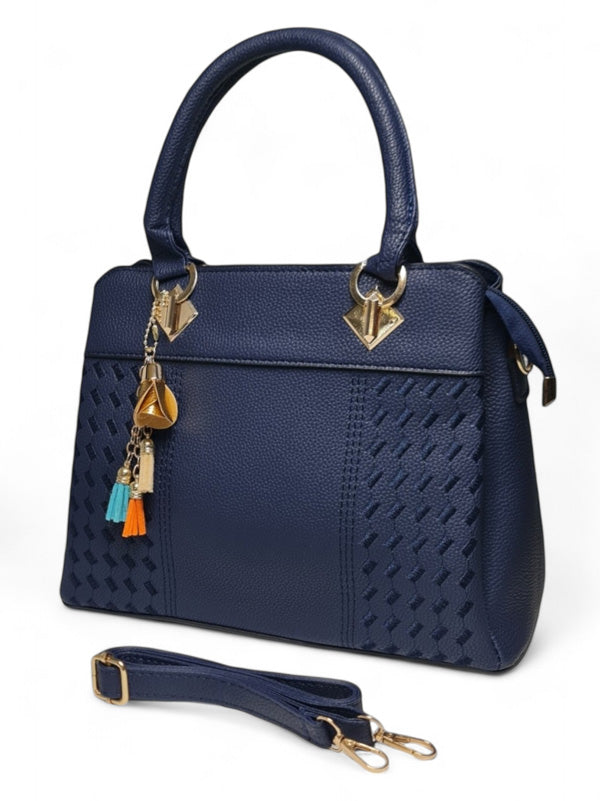 Ladies Bag - Dark Blue ±23×30.5×12 cm