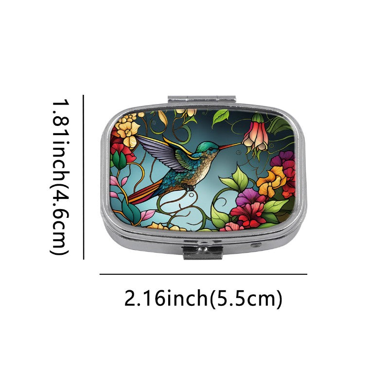 Medication Container - Hummingbird