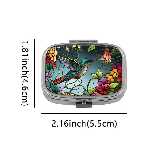 Medication Container - Hummingbird