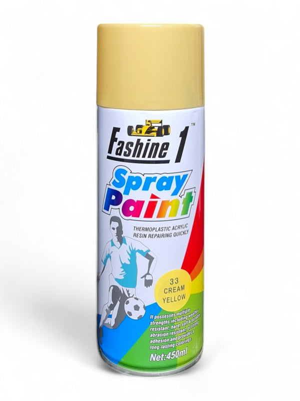 Spray Paint - #33 Cream Yellow, 450 ml