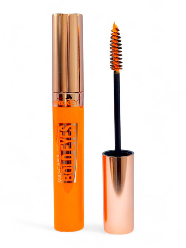 Pink Key - Waterproof Mascara, Classic Bold Eyes, Orange