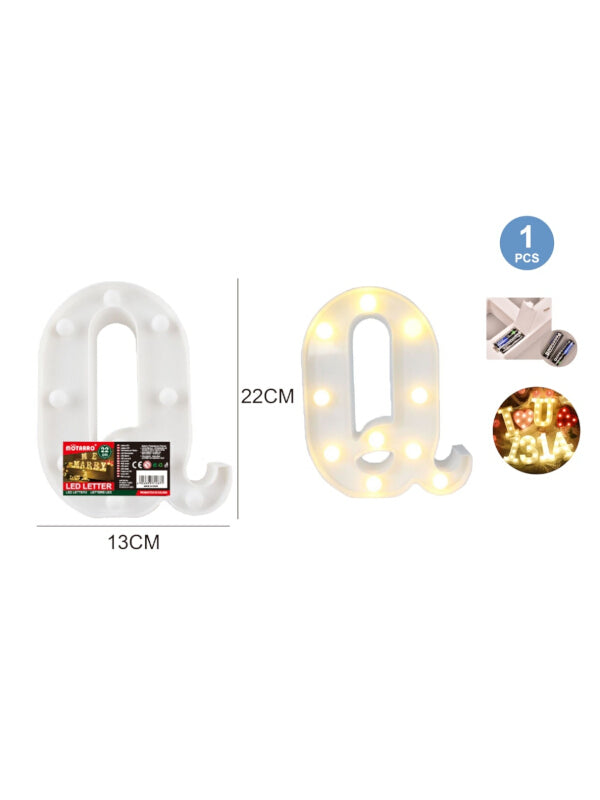 Motarro LED Letter Light - 22 cm