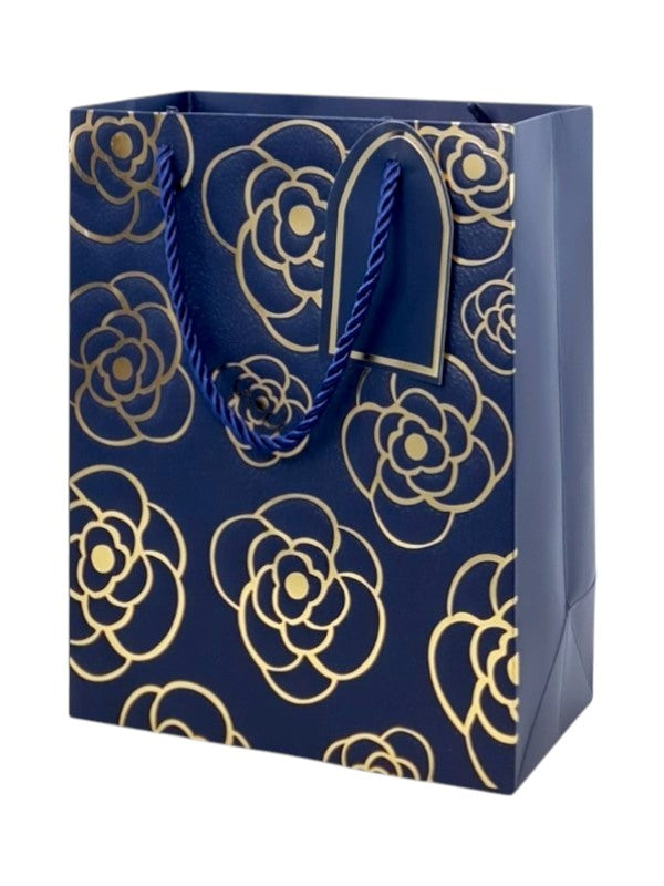 GIFT BAG - NAVY BLUE - ±32×26×12 Cm