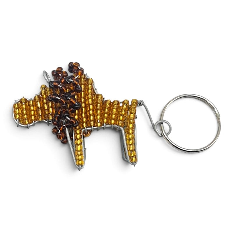 Keyring - SEED BEAD - LION
