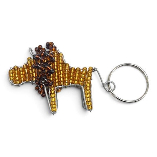 Keyring - SEED BEAD - LION