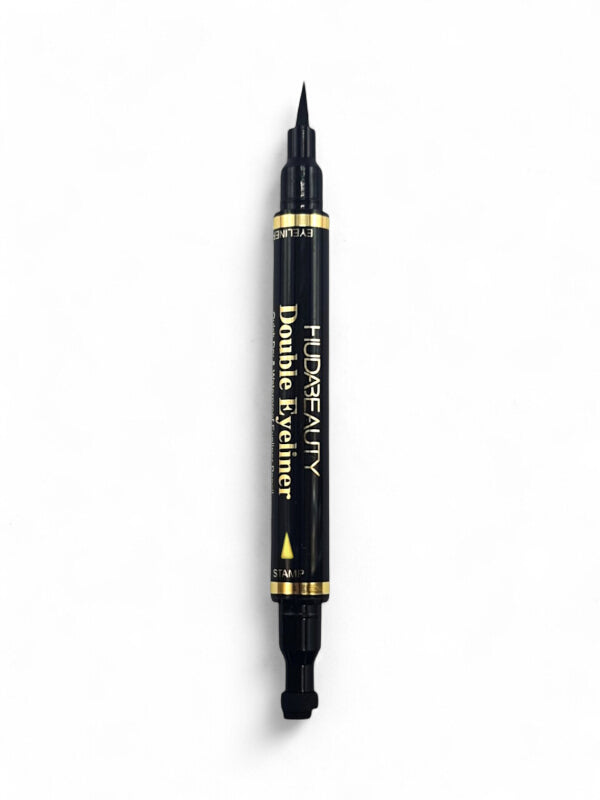 Huda Beauty - Double Eyeliner, Black, Teardrop