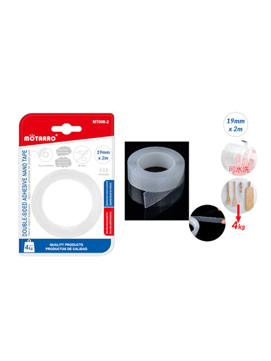 Motarro Double - Sided Adhesive Nano Tape - 19x2 mm