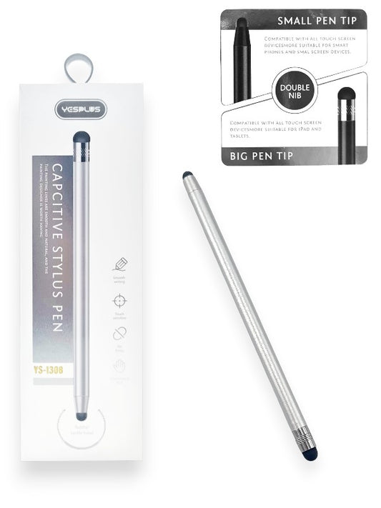 Yesplus Ys - 1308 - Stylus Pen, Rubber Tactile Head, Double Nib