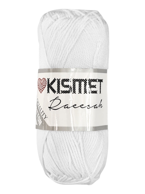 Kismet Raeesah - 100% Pure Cotton, 50 g/100 m, Colour 01