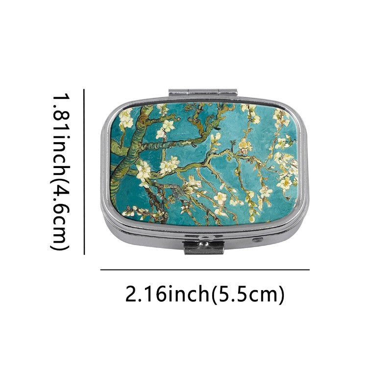 Medication Container - Flowers
