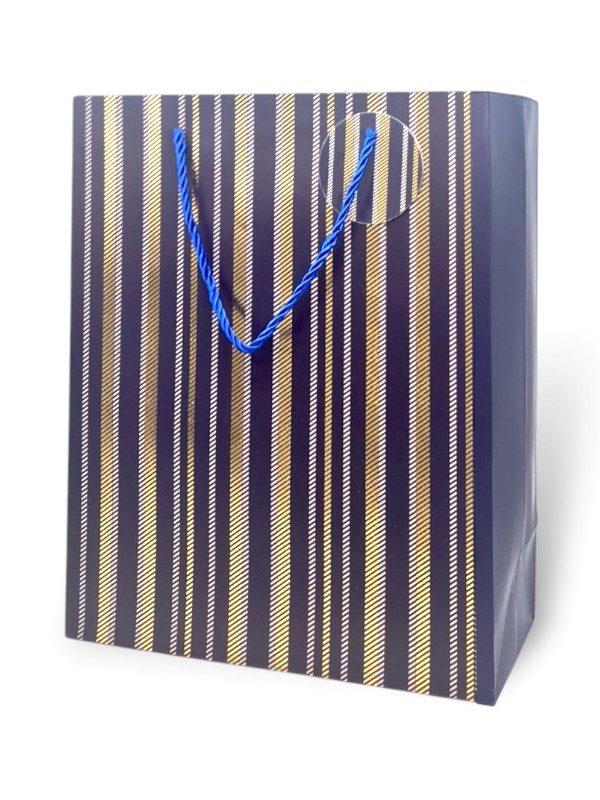GIFT BAG - BLUE - ±32×26×12 Cm