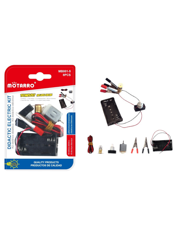 Motarro Didactic Electric Kit - 8-Piece