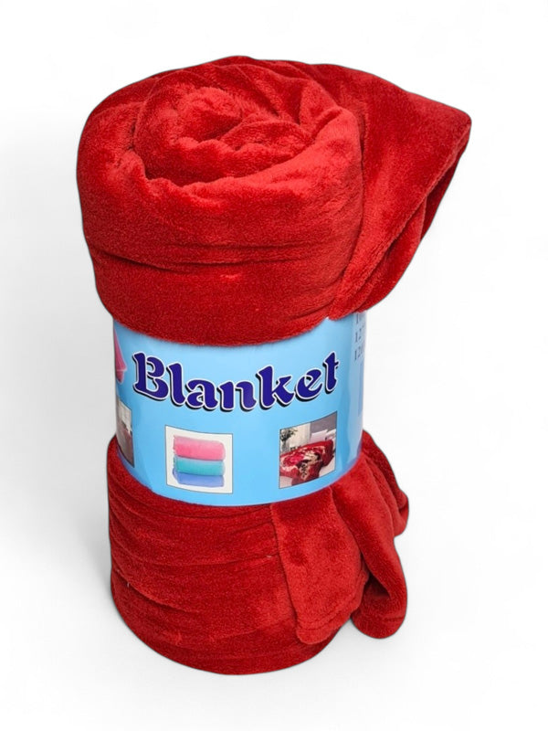 Blanket Coral Fleece ±150×200 cm Red