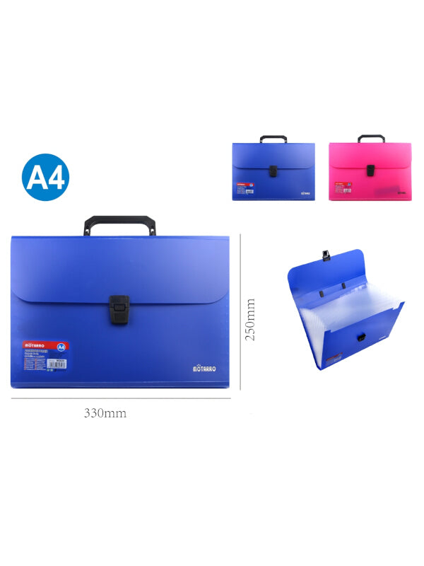 Motarro Expanding File - A4, Blue