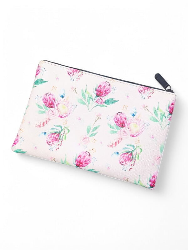 Protea Cosmetic BAG - LIGHT PINK - ±15×21×1 Cm