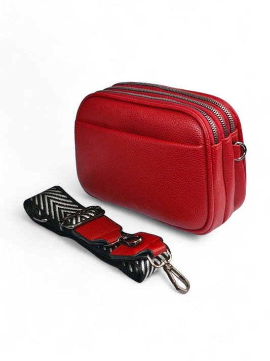 Ladies Bag - Red ±15×22×6 cm