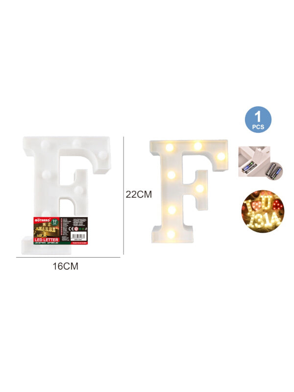 Motarro LED Letter Light - 22 cm