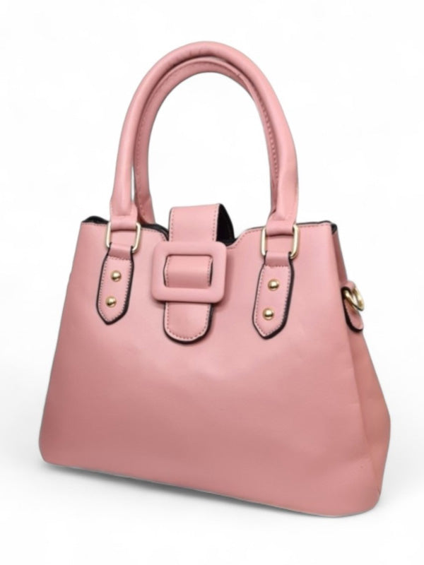 Ladies Bag - Pink, Strap Included, ±21×29 cm