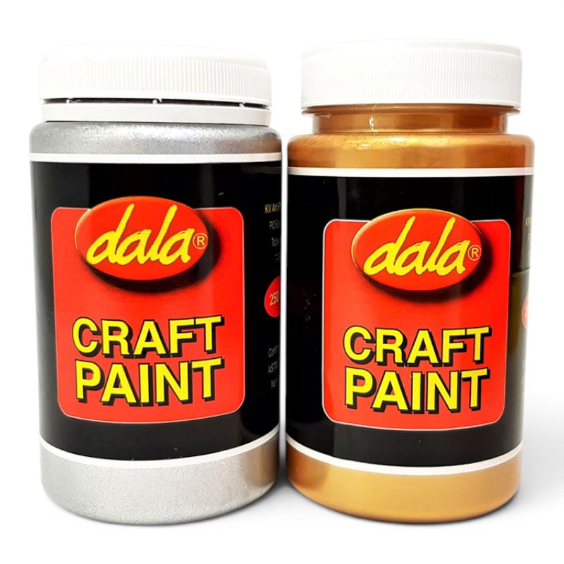 CRAFT PAINT Metallic 250 ML - Silver