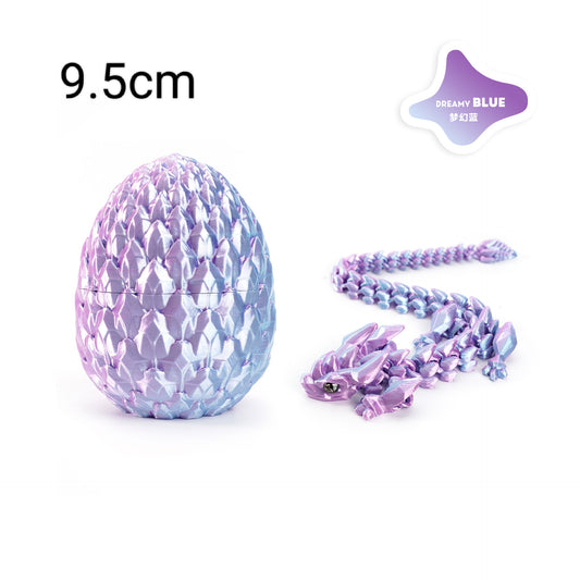 3D TOY EGG WITH Dragon Purple