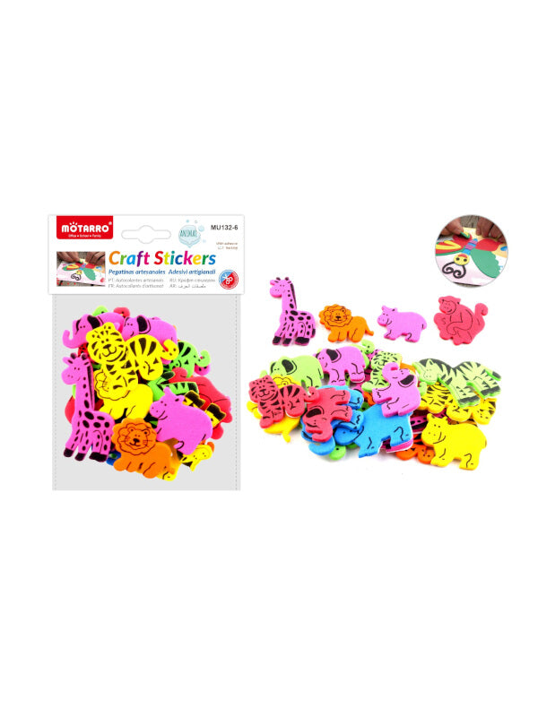 Motarro Craft Stickers - Animals