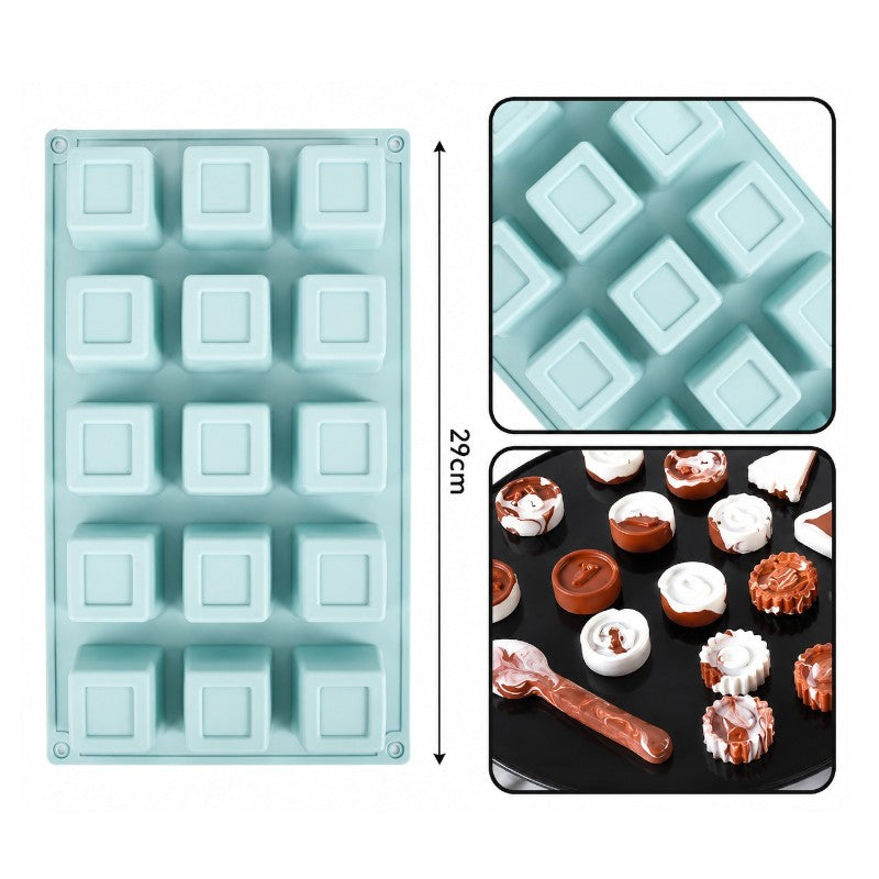 Silicone CAKE MOULD - 29*17 cm - Blue
