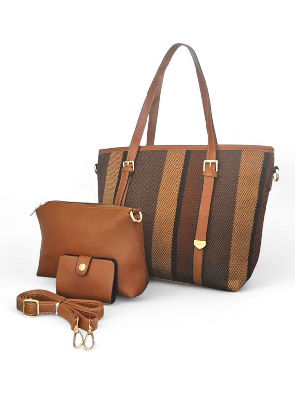 Ladies Bag - Brown ±27×33×13 cm