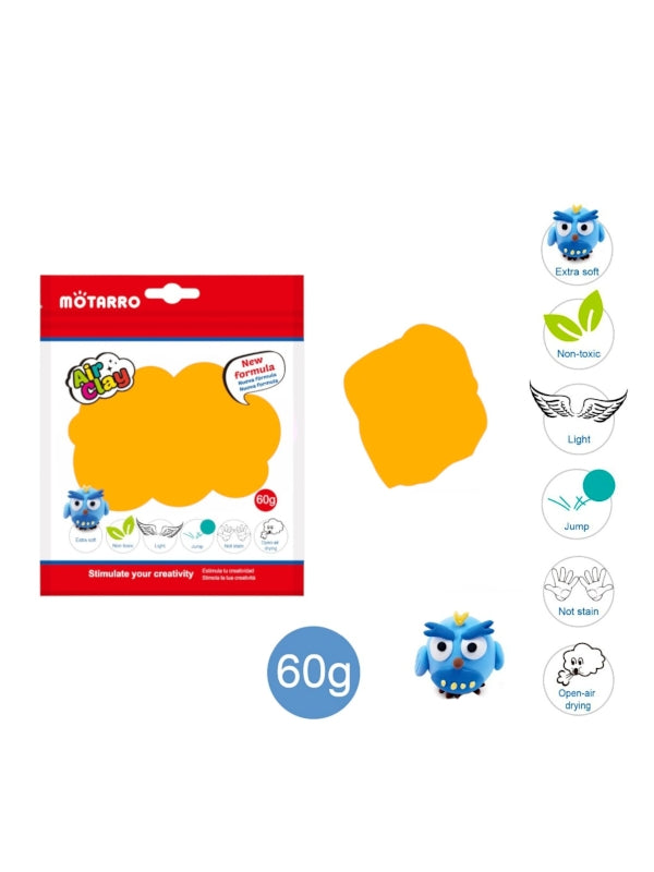 Motarro Air Clay - Light Orange, 60 g