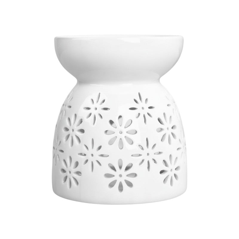 Ceramic Burner - WHITE - ±11.5×10 Cm