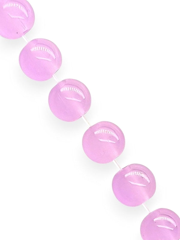 GLASS BEADS - LIGHT Pastel Purple - 6 Mm - ±133-Piece