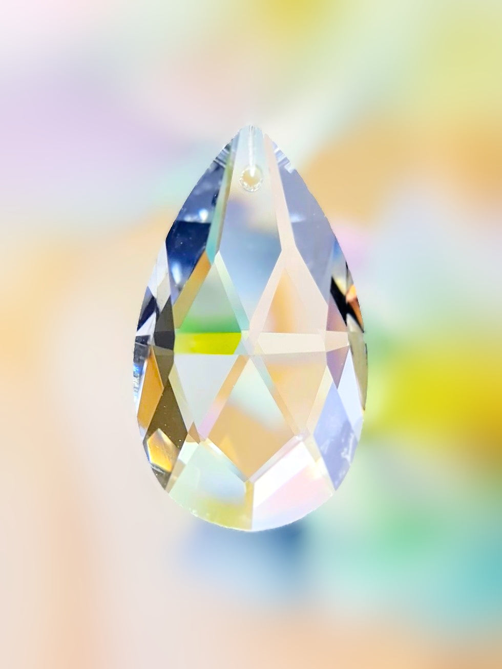 Chandelier Glass Crystal Clear ±38×22 mm