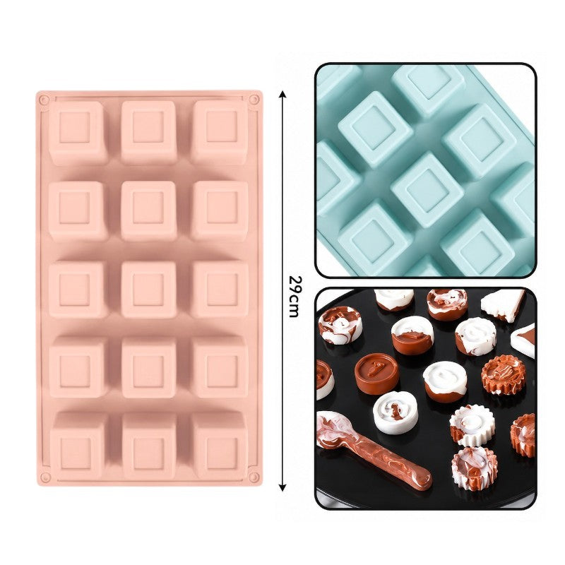 Silicone CAKE MOULD - 29×17 cm - Pink